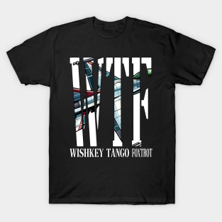 Wishkey Tango Foxtrot - WTF: Winged Wonders T-Shirt